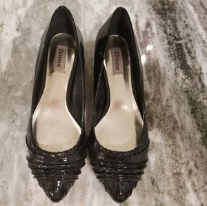 Dune London Patent Leather Flats Sz 37 (US 7)
